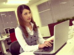 i got taken by my drunk boss in an empty office - nana ueyama 1