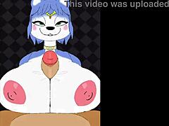 Krystal x Fox McCloud - Big Cock Titty Fuck with Sexy Furry Action