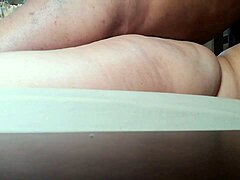 Mature ebony amateur keeps fucking non-stop.