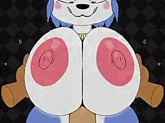 Krystal x Fox McCloud - Big Cock Titty Fuck with Sexy Furry Action