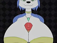 Krystal x Fox McCloud - Big Cock Titty Fuck with Sexy Furry Action