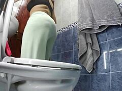 Perverted Stepson Hid Camera in My Bathroom to Watch Me