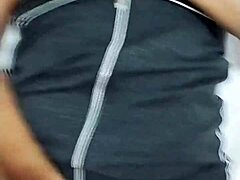 Brunette Slut's Pussy and Ass Stretched Hard by Huge Cock