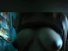 hey, wanna see my huge natural tits bounce while riding hard?
