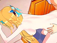 Escoffier Craves You to Lick Her Wet Pussy in Genshin Impact Hentai. Dive into Her Wild Anime Fantasy.