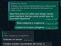 yo, just had a whatsapp chat with my buddy oscar's boss and banged her again