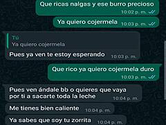 yo, just had a whatsapp chat with my buddy oscar's boss and banged her again