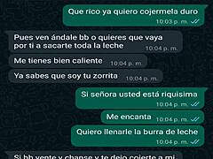 yo, just had a whatsapp chat with my buddy oscar's boss and banged her again