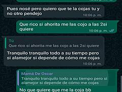 yo, just had a whatsapp chat with my buddy oscar's boss and banged her again