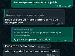 yo, just had a whatsapp chat with my buddy oscar's boss and banged her again