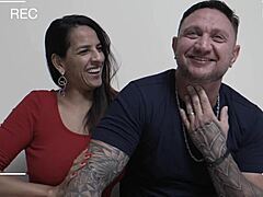 Interview with the Macettare family turned wild with Kel in double penetration.