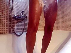 Nippleringlover Hot Milf with Huge Pierced Nipples Shaving Her Pierced Pussy for Extreme Close-Up Action