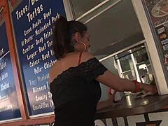 Latina’s Dripping Wet Pussy Gets Pounded Hard in Quick Rough Action