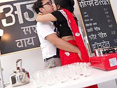 Indian Tea Maker Girl Stuns With Beauty in Homemade Roleplay Clip. Her Cute Ass Shines in Costume.