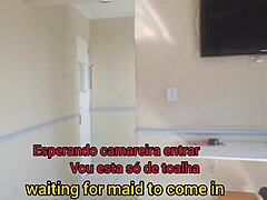 Hotel Maid Catches Me With a Hard Cock in My Room