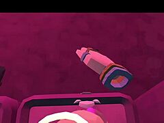 Hard Fucking with Shemale in Rec Room, No Resistance