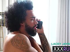 Wet Slippery Sex with Big Ass Milf Lacey Jayne Massage