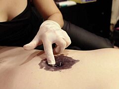 belly button fetish with lesbian domination by arya grander and mistress priest