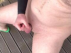 Outdoor Masturbation with Toys Drives Me Wild to Intense Orgasm