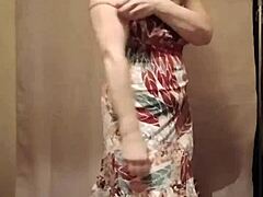i can't resist showing off my sexy striptease skills