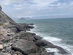 Wow, Public Sex Scandal! Young Group Strips Naked on Beach for Wild Action!