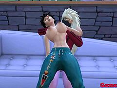 omg i cant beleive hinata and videl got covered in so much milk