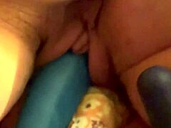 face down, spread wide for a pulsing wet climax