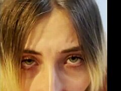 Intense POV blowjob surprises lucky stepdad in homemade clip
