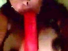 my colombiana beauty gagging on me deep