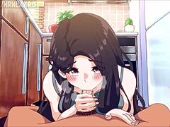 Just had wild sex with a milf in the kitchen today