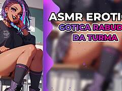 I’m obsessed with my goth classmate’s whispers and forbidden desires in this erotic ASMR.