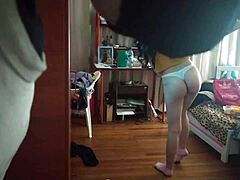 Hey Laura, why so sexy dancing in underwear before getting fucked?