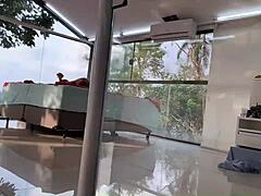 Older Brother Waits for Mom to Leave Before Screwing Sister