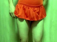 hey, ever seen a cute japanese girl forced into a huge anal plug costume training?