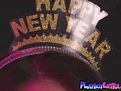 Bombastic Latina Teen Roxy Ferrari Strips Naked for New Year