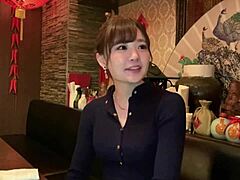 This stunning Japanese babe with perfect white skin and e-cup tits rides hard. Her slim body drives me wild until we both collapse!