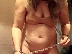 Holy crap, watch this 2024 slave slut endure pins and belt strikes in auto-session!