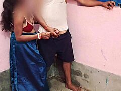 Hot Indian stepmom gets pounded in tight pussy by stepson daily. Late home means ass punishment, ouch! 😅