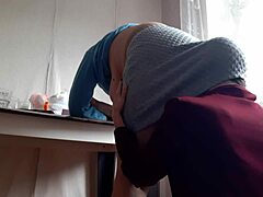 licking my milf boss's ass for that office promotion