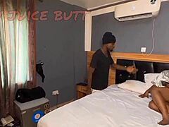 Orange boobs milf craves husband's dick and stripper action.