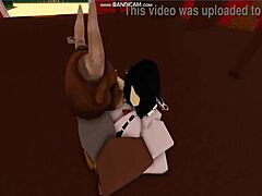 Wild cowgirl action unfolds.