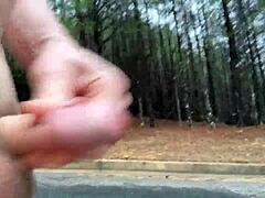 Clitlicker662's Wild Outdoor Clit Licking in Forest Update Feb 2025