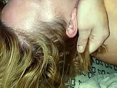 Throat pie explodes with my cock deep in her mouth tonight