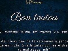 Bon Toutou - French Femdom Audio with Jerk Instructions