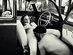 retro fusca ride turns into steamy interracial anal fun with amateur couple