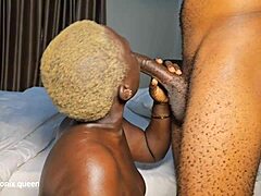 chocolate delight oiled up and fucked with creamy pussy