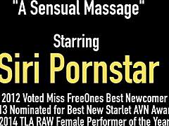 Sexy Big Boobed Siri Pornstar Strap-On Slams Kimberly Kane Hard!