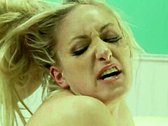 blonde slut angel long takes hard pussy and ass pounding in dp threesome