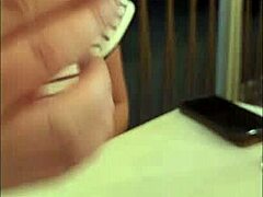 First date gets wild with mutual masturbation and fingering under skirt