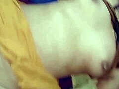 Stepbrother Mistakes Stepsister for Wife, FUCKS Her Hard. Pussy Filled with Creampie!